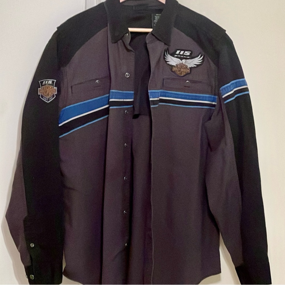 Harley Davidson limited Men 115th Anniversary Long Sleeve Size XL